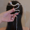 Tassel hairpin ponytail hair accessories