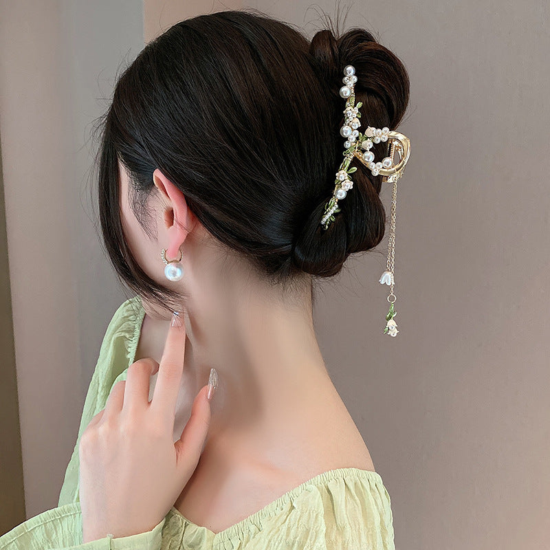 UrCoolest Pearl Butterfly Hair Clip