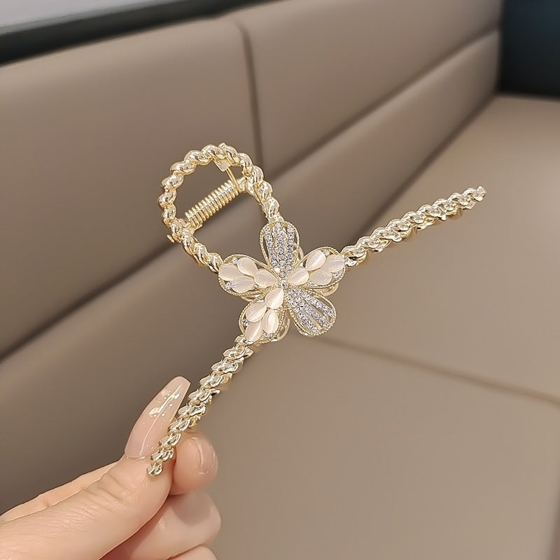 UrCoolest Multi-Layer Pearl Bow Hair Clip Pearls