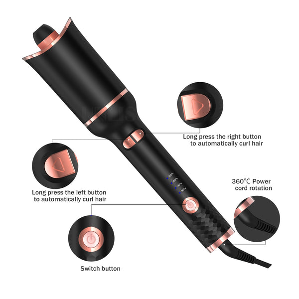 360 shop curling iron